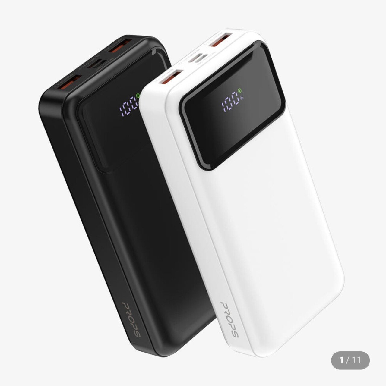 1766399851596.jpg [네이버] 프롭스 22.5W PD 고속충전 보조배터리 20000mAh (9,900원) (2,000원)