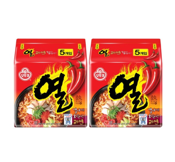 [쿠팡] 오뚜기 열라면 120g, 10개 (3,950원) (와우무료)