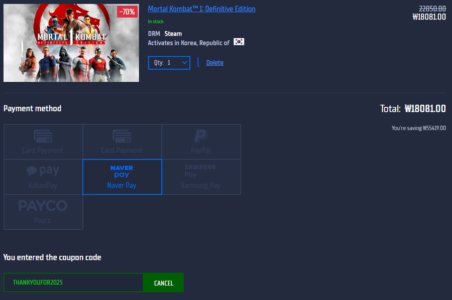 [gamersgate] 모탈컴뱃 1: 디피니티브 에디션 [18,081원]_1.png