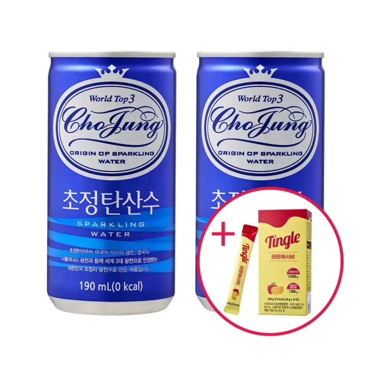 1000005110.jpg [11번가] 초정탄산수 190ml 60캔 + 애사비스틱 15포 (18,810원) (무료)