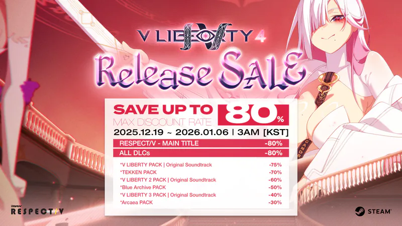 image.png [스팀] Djmax respect V DLC 발매기념 세일 (다양) (무료)