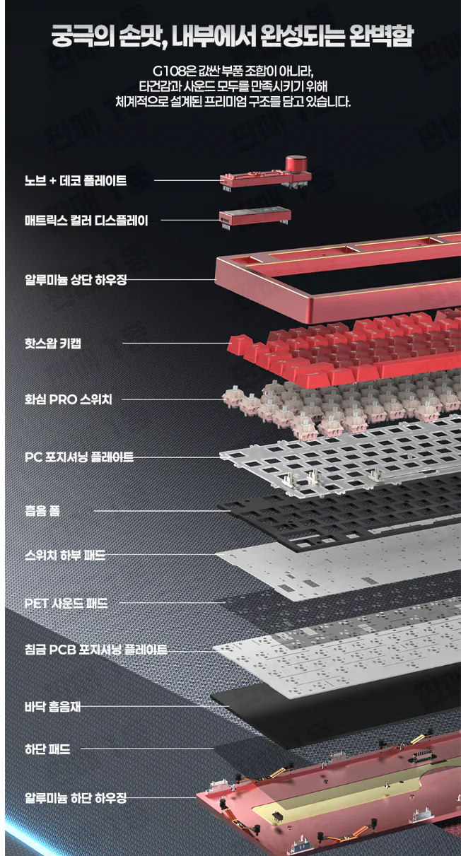 8.png [네이버] 신상 Feker G108 모듈형 풀알루 풀배열 유무선 기계식키보드 베어본 (164,400원부터) (무배)