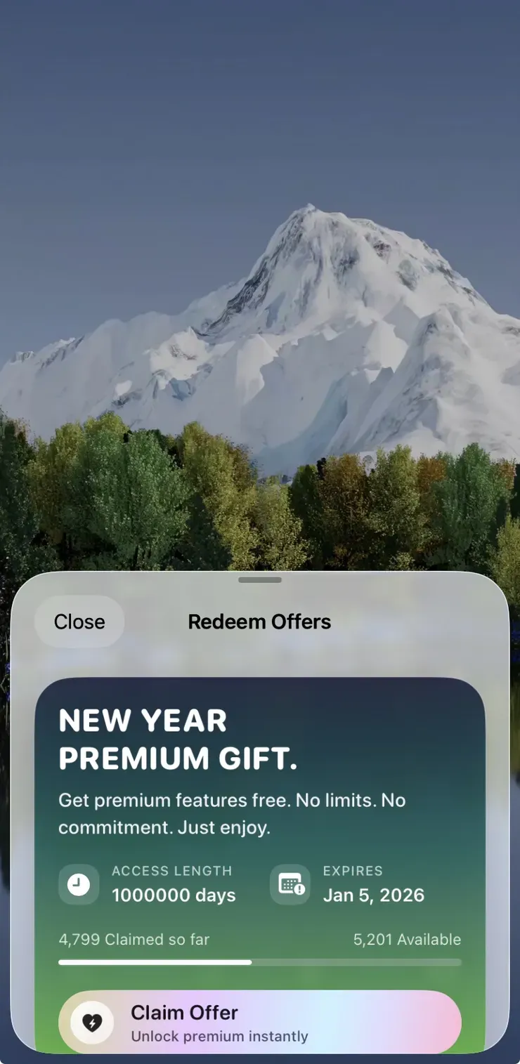 1767338306021.webp [애플앱스토어] 라이브스트림 배경앱 Loopy 평생 무료 리딤 (0원) (무료)