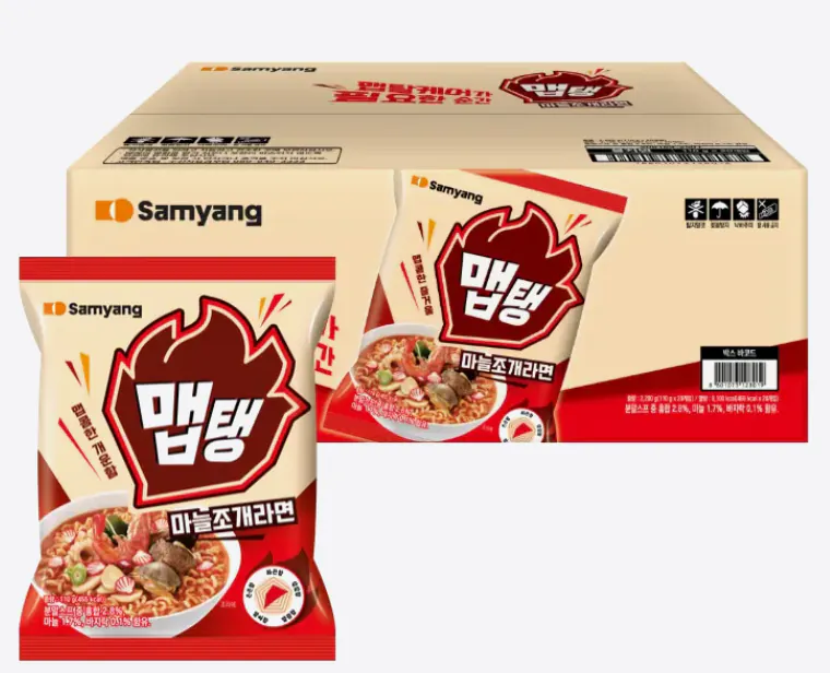 1.png [토스] 삼양식품 맵탱 마늘조개라면, 110g, 20입 (9,900원) (무료)