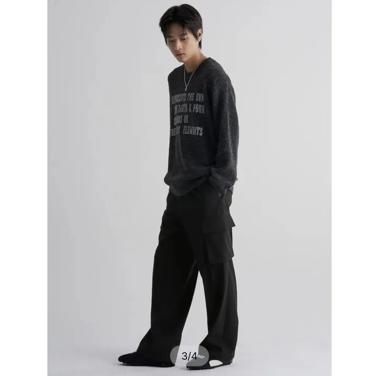 IMG_1693.jpeg [4910] 에잇세컨즈 와이드핏 기모 카고 팬츠 블랙 (14,930원) (무료)