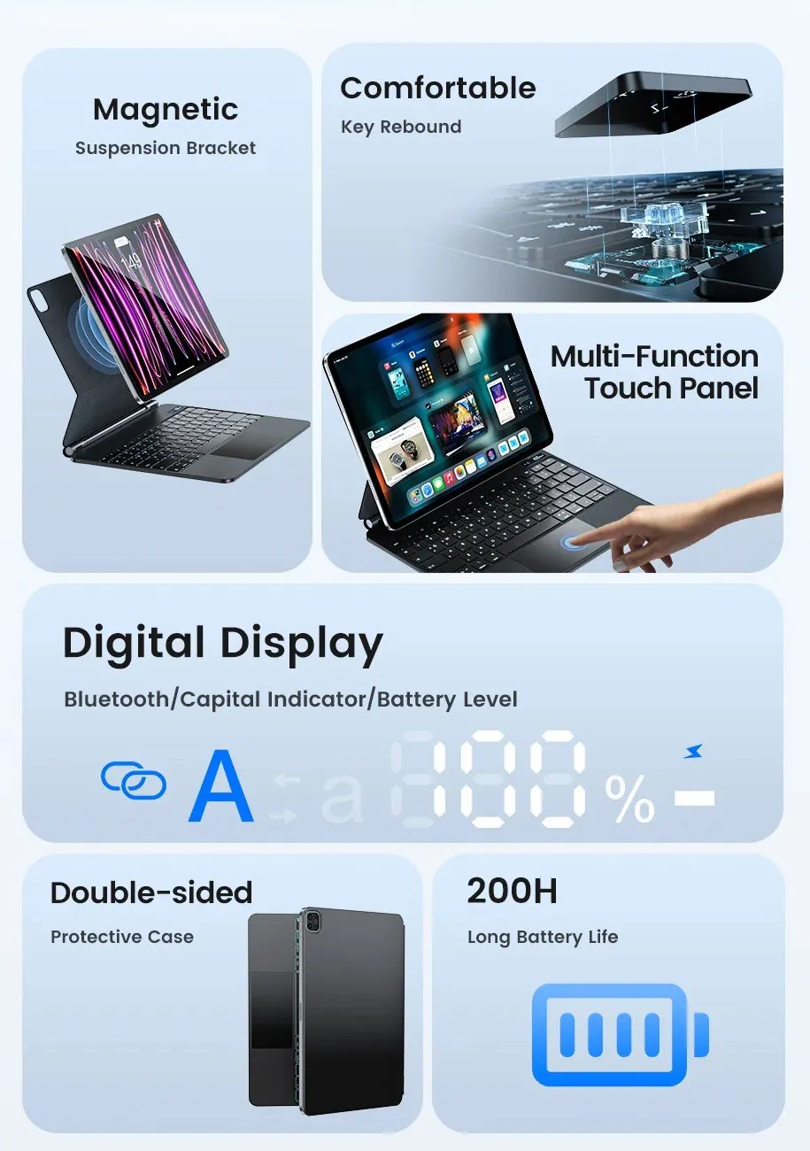 pic2.jpg [알리] 투키 마그네틱 블루투스 키보드 케이스 12.9/11인치 (46,930원) (무료)