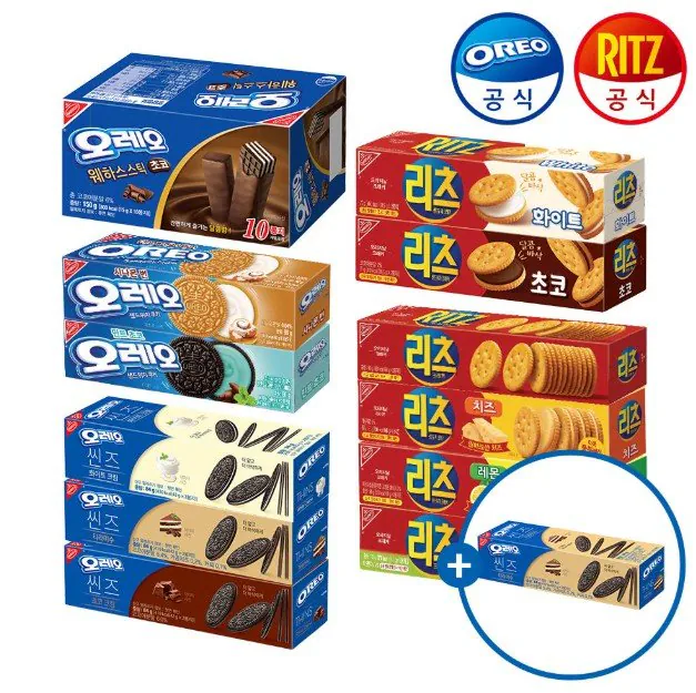 화면 캡처 2026-01-16 212440.jpg [네이버] 오레오, 리츠 버라이어티 12개+오레오 씬즈 티라미수 84g (15,840원) (무료)