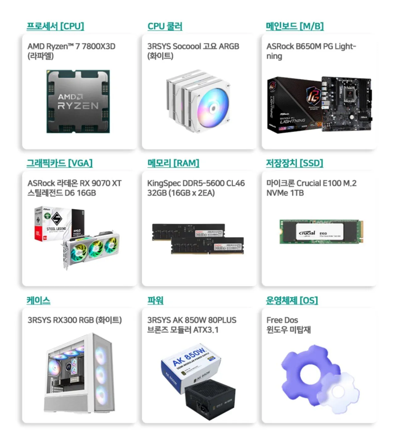 AISelect_20260117_162438_YouTube.jpg [G마켓] [게이밍 완본체]7800X3D + 9070XT + D5 32GB + 1TB (2,192,390원) (무료)