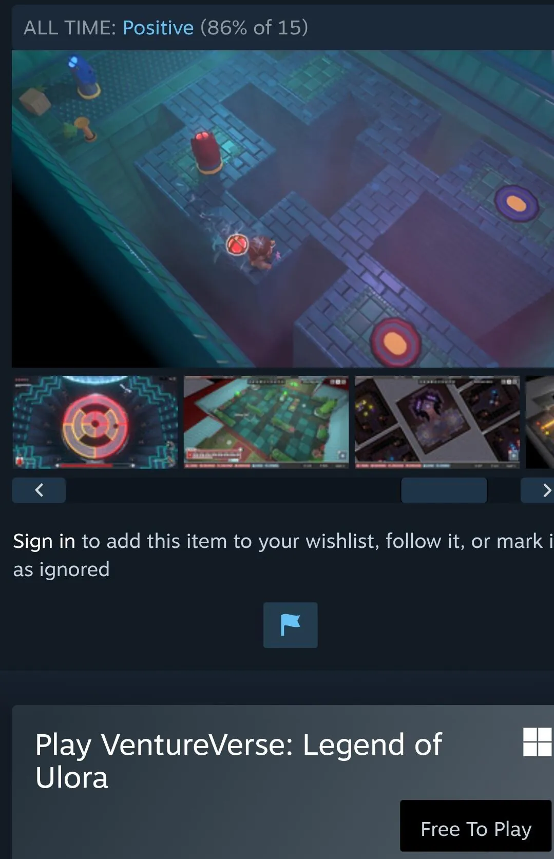 [스팀] VentureVerse: Legend of Ulora (0원) (무료)