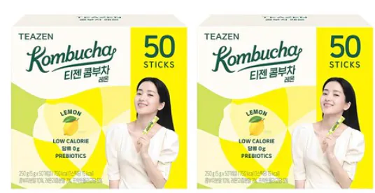 1.png [Coupang Wow] Tizen Kombucha Lemon, 5g, 50 miếng, 2 miếng (18.740 won) (miễn phí)