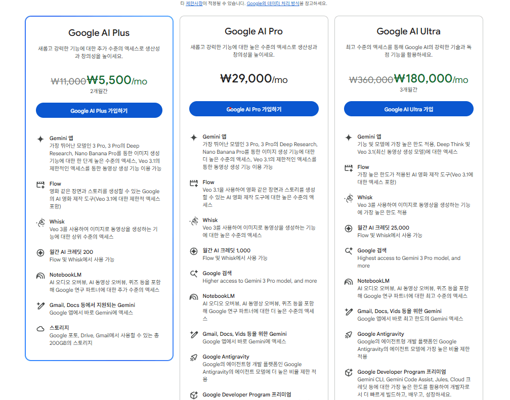image.png [Google] Gói Gemini AI Plus (5.500 KRW) (Miễn phí)