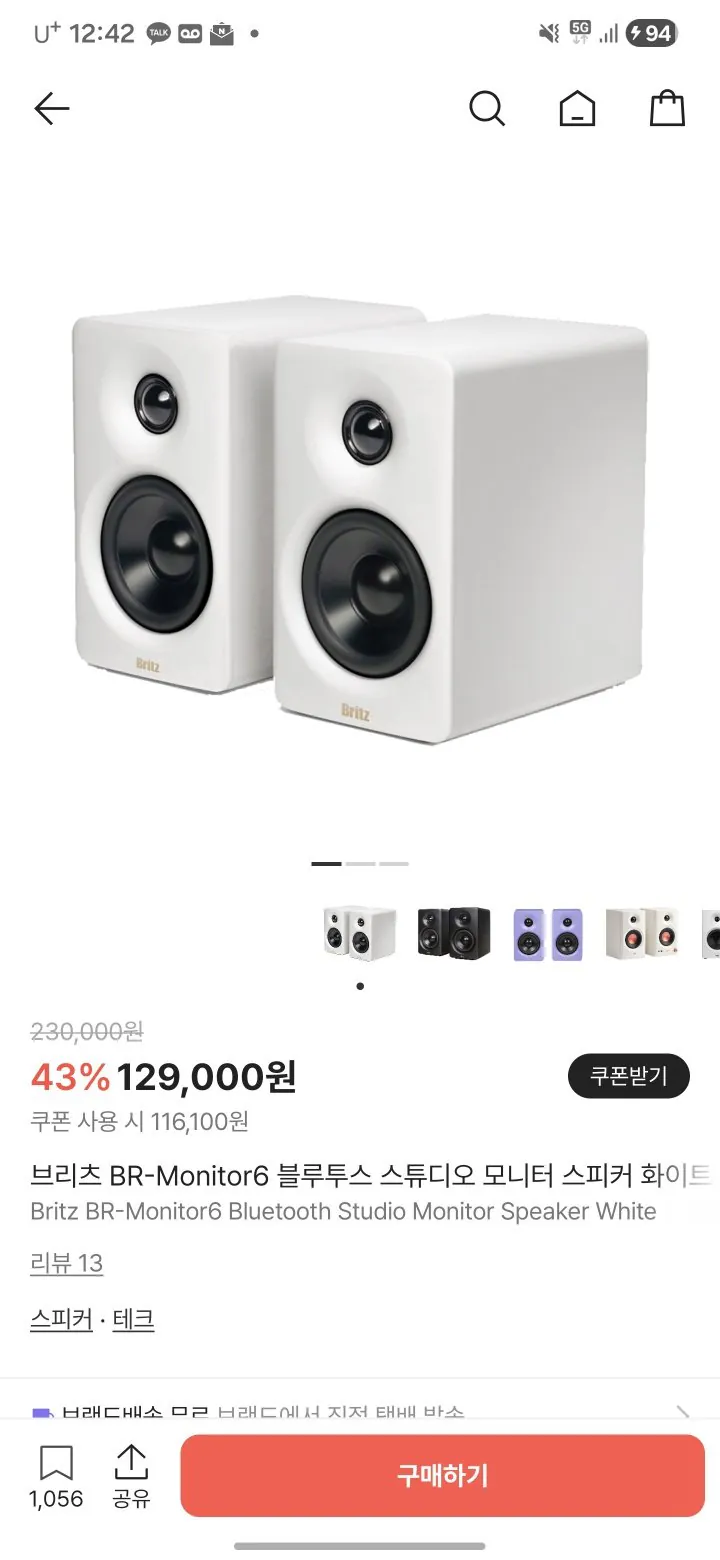 Monitor6.jpg [Kem] Loa giám sát BR-Monitor6 (110.295 won) (miễn phí)