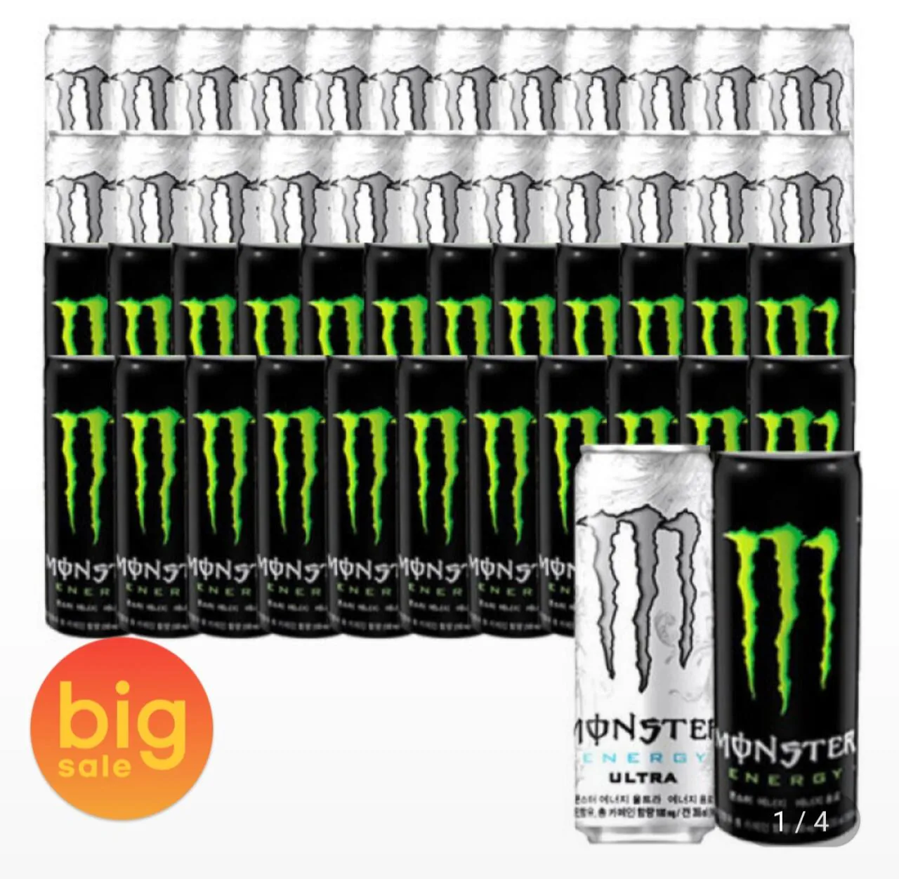 1000042268.jpg [G Market] Monster Energy Ultra + Green 355ml 48 lon (UCL 49.850 won) (Miễn phí)