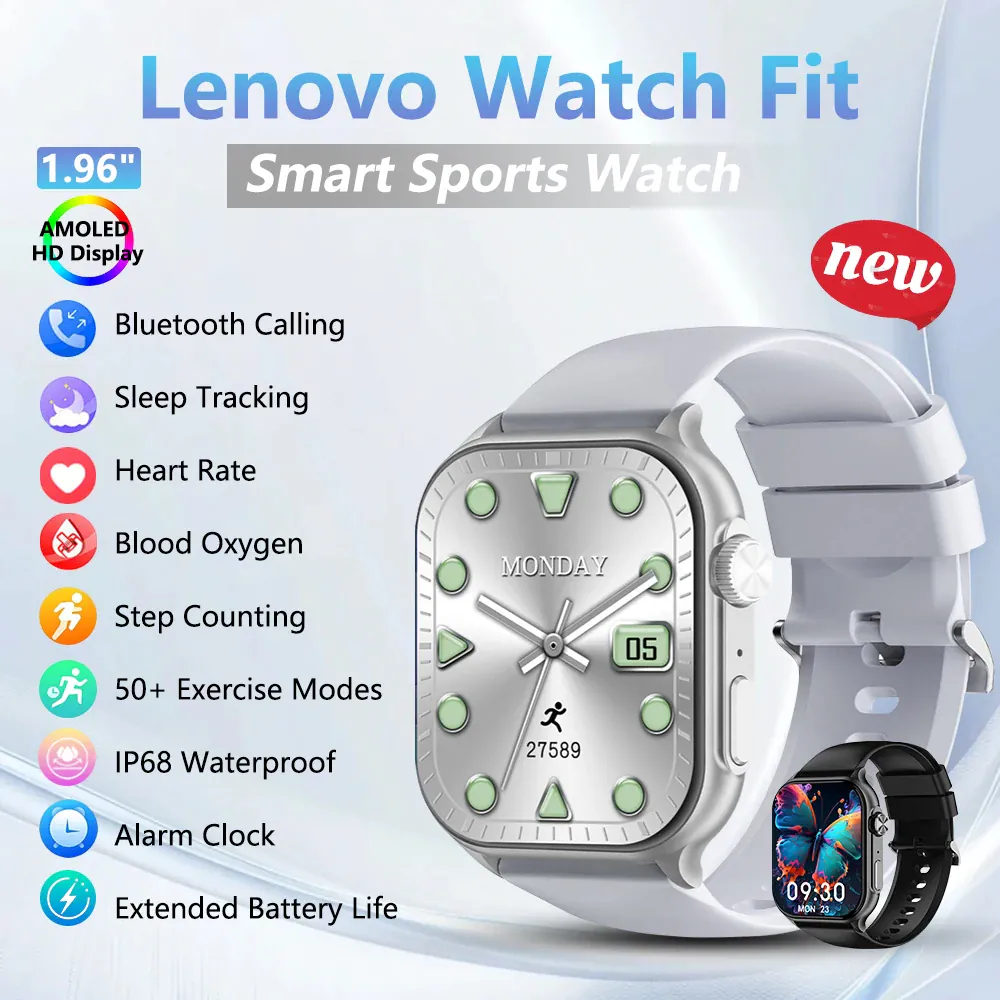 1000016782.png [Ali] 2025 Lenovo Smart Watch Watch Fit (34.356 KRW) (Miễn phí)