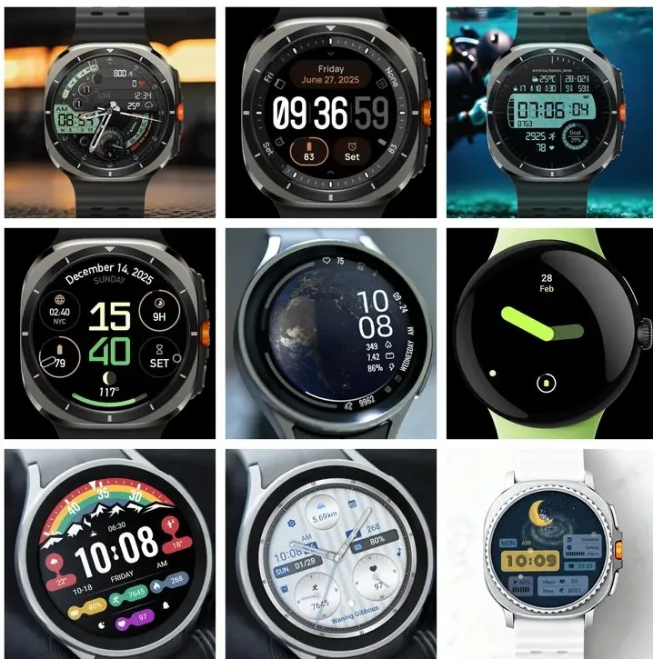 [Google Play] Đồng hồ Galaxy Watch Face Hybrid Sports và các loại khác (0 won) (miễn phí)
