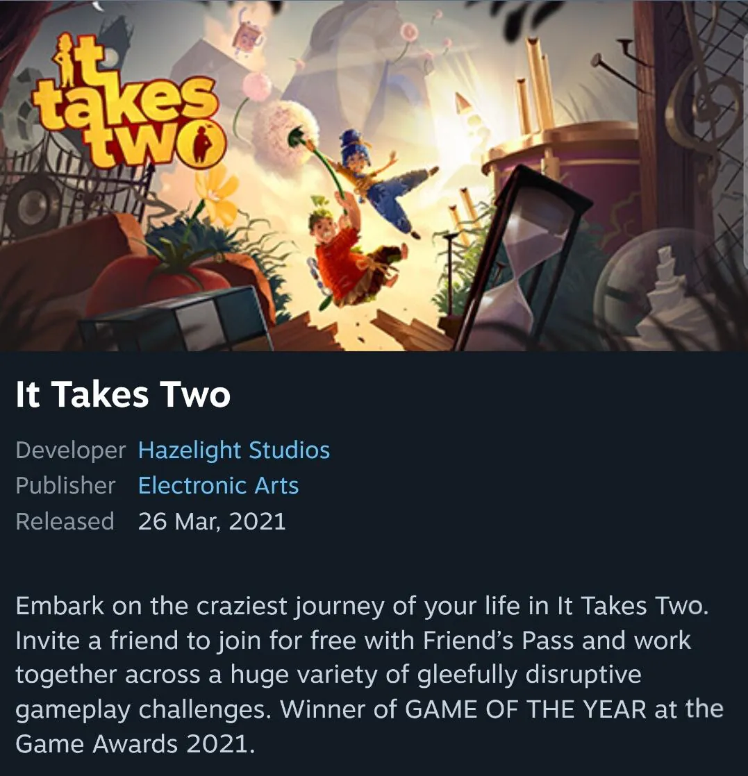 Screenshot_20260224_142013_Chrome.jpg [Steam] Chỉ mất hai - GIẢM GIÁ 80% (8.800 won) (Miễn phí)