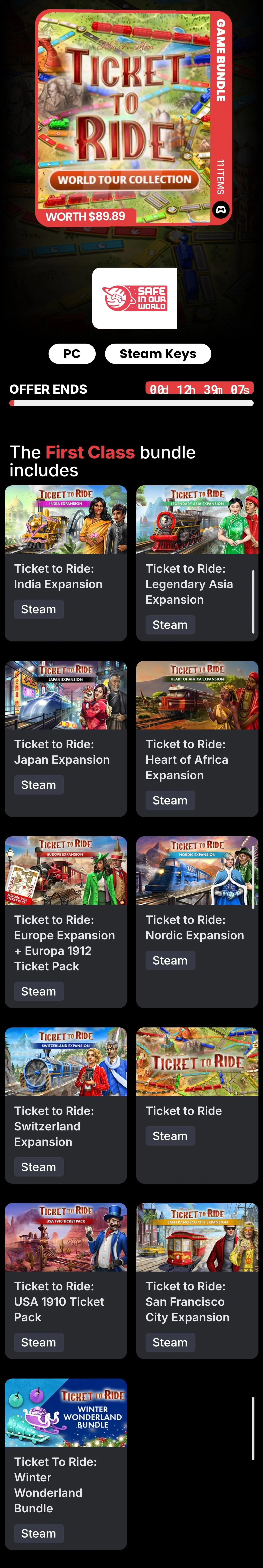 [Green Man Gaming] vé đi xe gói (~25.500) (miễn phí)