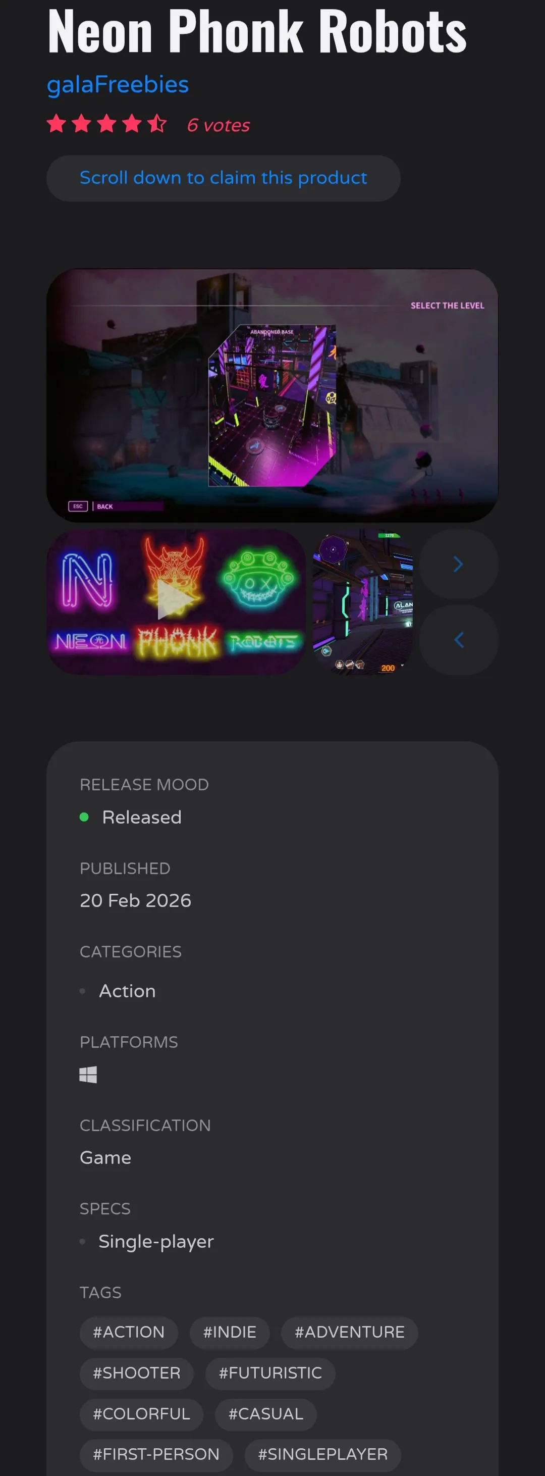 [Indigala] Robot Neon Phonk (Miễn phí) (Miễn phí)