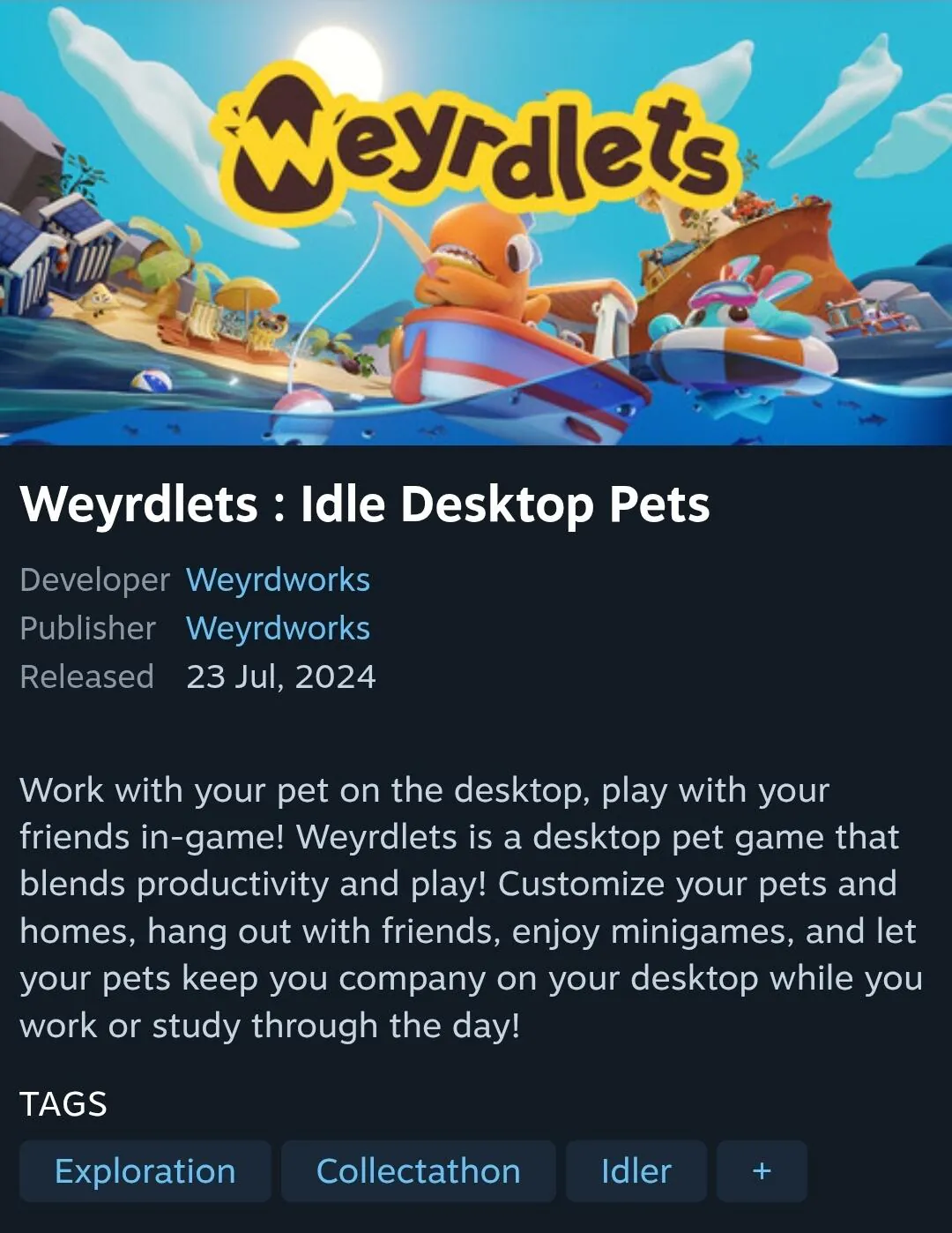 573.jpg [Steam] Weyrdlets: Thú cưng để bàn nhàn rỗi (Miễn phí) (Miễn phí)