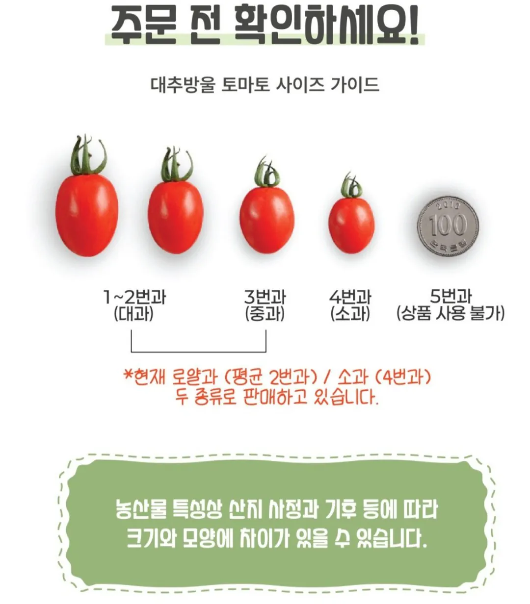 1000001715.jpg [Naver] 1kg cà chua bi táo tàu được giao trực tiếp từ trang trại và hơn thế nữa (5.400 won~) (miễn phí)