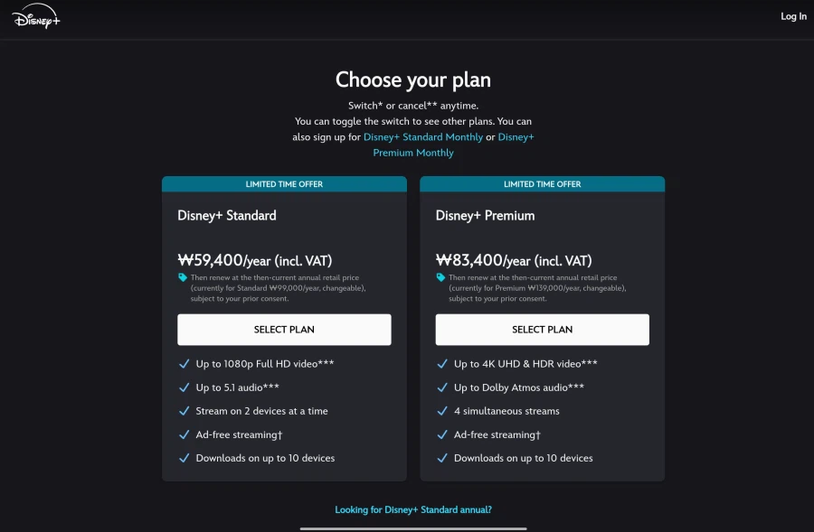 [Disney+] Đăng ký hàng năm Giảm giá 40% (59.400 won~)_1.webp