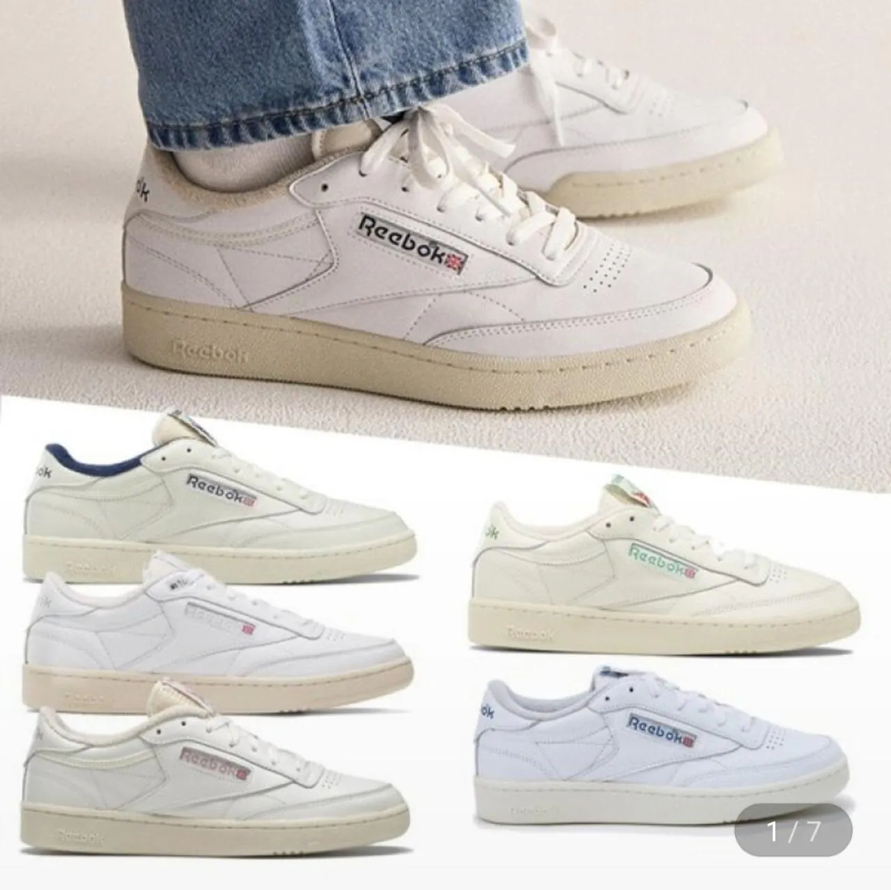 1000045976.jpg [지마켓] 리복 C 85 빈티지 헤리티지 스니커즈 (53,820원) (무료)