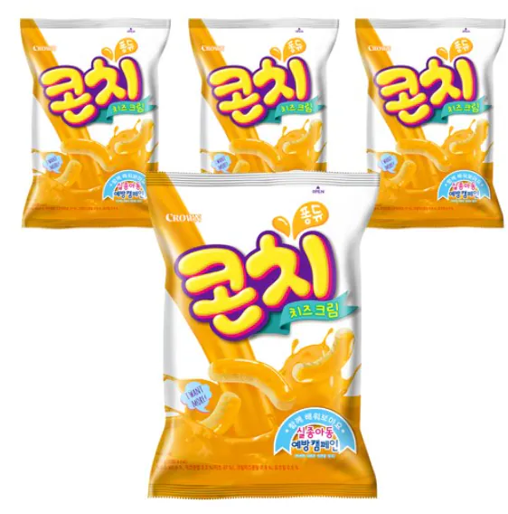 1.png [Coupang] Kem phô mai Crown Conch, 110g, 4 miếng (5.420 won) (Wow miễn phí)