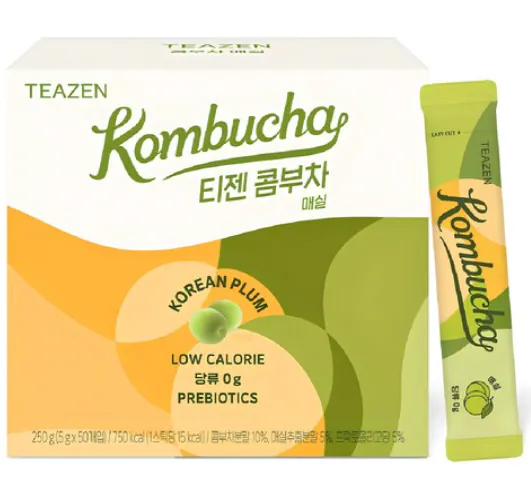 1.png [Coupang Wow] Teazen Kombucha Plum 5g 50 miếng (10.950 KRW) (Miễn phí)