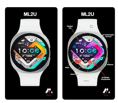 [Google Play] 4 loại bao gồm Galaxy Watch Face ML2U (0 won) (miễn phí)