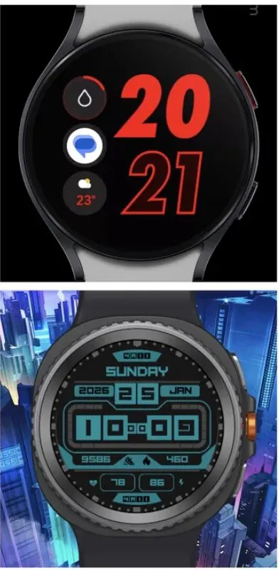 [Google Play] Galaxy Watch Face awfrun và 4 loại khác (0 won) (miễn phí)