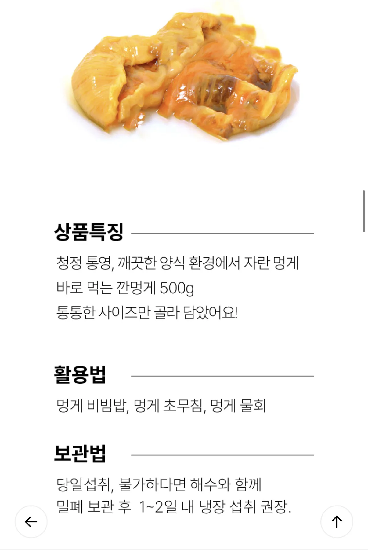 image.png [Lotte On] Cung nội địa Mực nước biển khô mực 500g (11.910 won) (Giao hàng miễn phí)