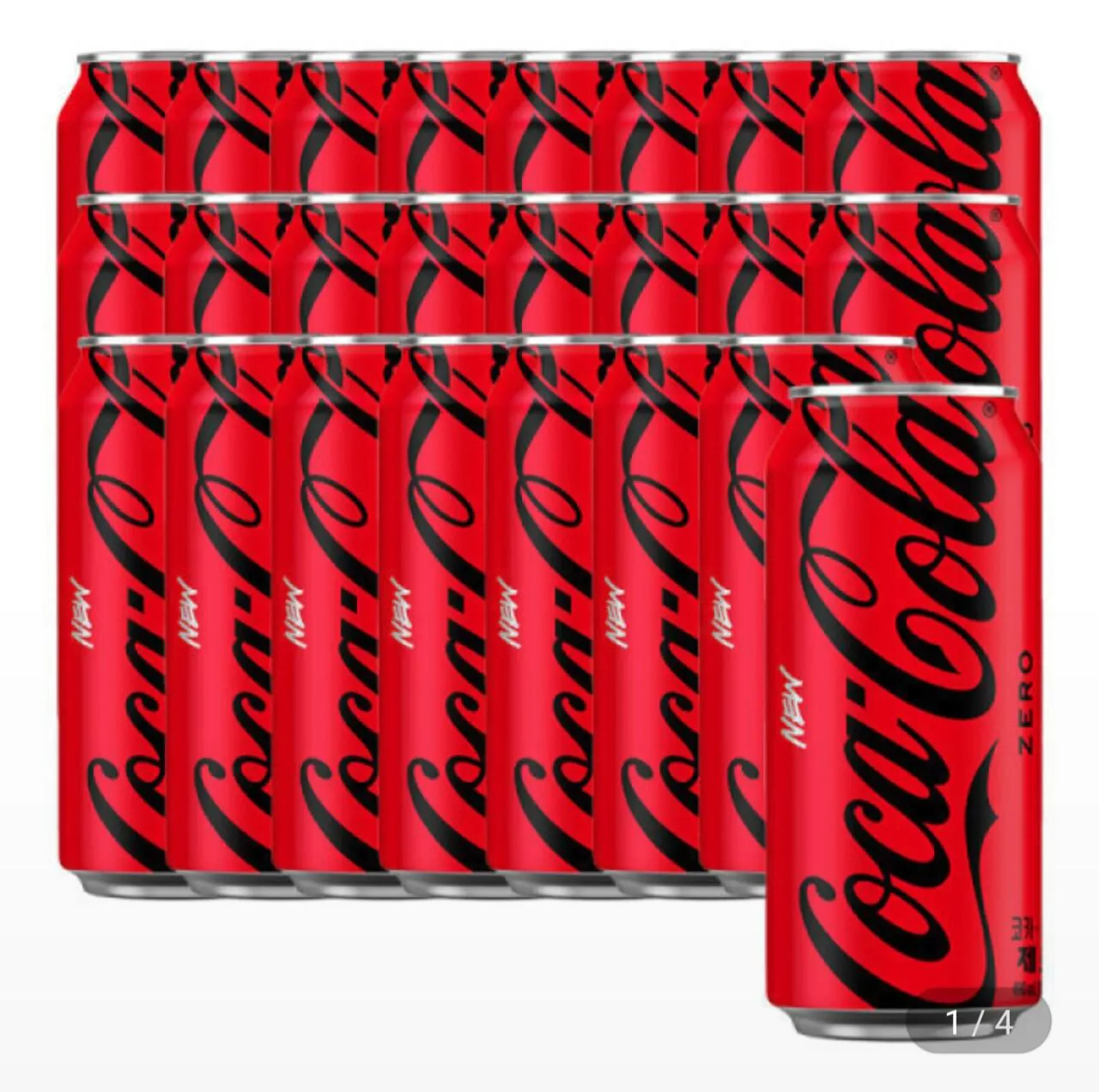 1000007568.jpg [지마켓] 코카콜라 제로 490ml 24캔 (20,880원) (무료)