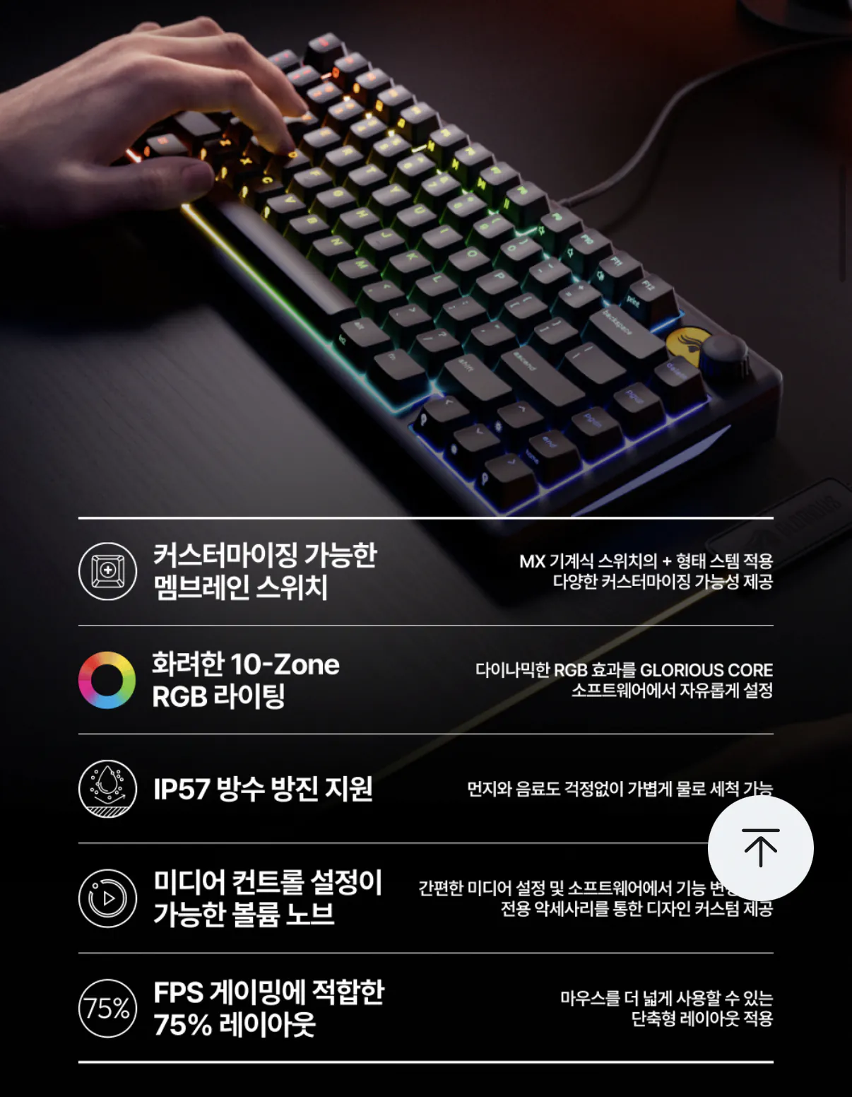 480.png [Ali] Coin Deal Glorious GMBK Bàn phím màng có độ ồn thấp 75% (49.862 KRW) (Miễn phí)