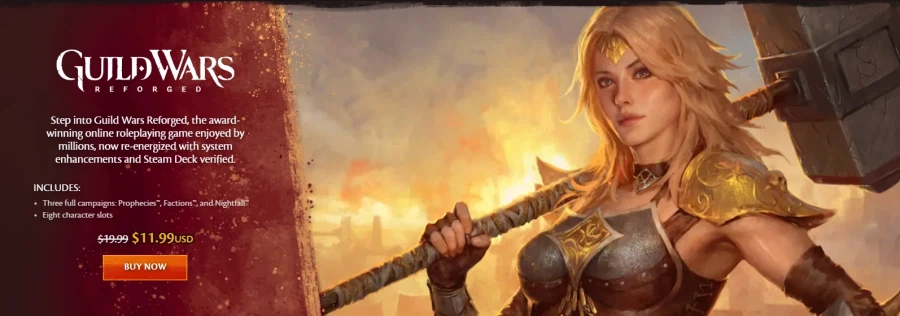 [Trang chủ chính thức, Steam] Giảm giá mùa xuân Guild Wars 1, 2 (~40%)_2.webp