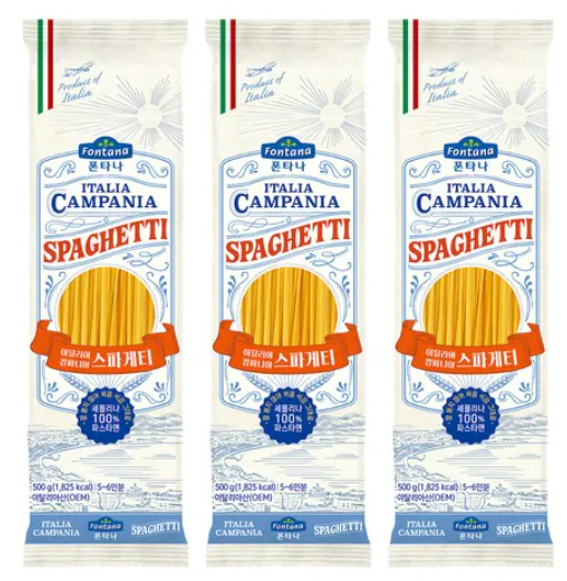 1.png [Coupang] Spaghetti Fontana Italy Campania, 500g, 3 miếng (5.400 won) (Wow miễn phí)