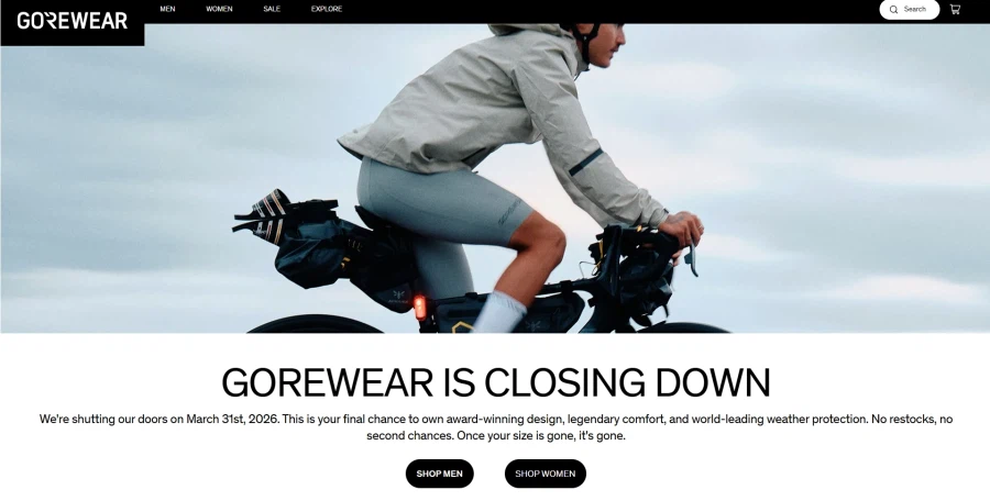 [Gorewear] Mua trực tiếp] Nhiều mặt hàng giảm giá giải phóng mặt bằng/Giảm giá 30-60% + giảm giá thêm 30%_1.webp