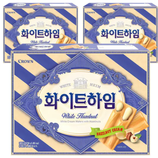 1.png [Coupang] Crown White Haim, 284g, 3 miếng (8.580 won) (Wow miễn phí)