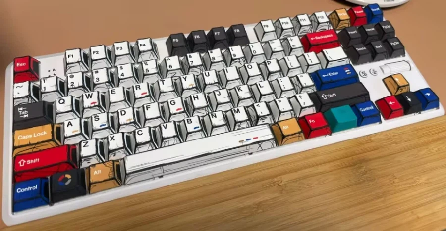 [Ali] Keycap Cherry Profile phong cách hoạt hình 136 phím / 12.734_3.webp