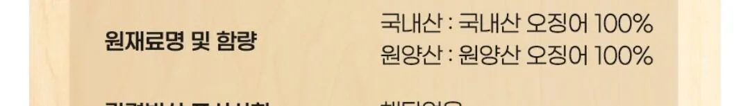 [Lotte On] Mực bán khô phế liệu sản xuất trong nước 1kg (20.190 KRW) (Miễn phí)