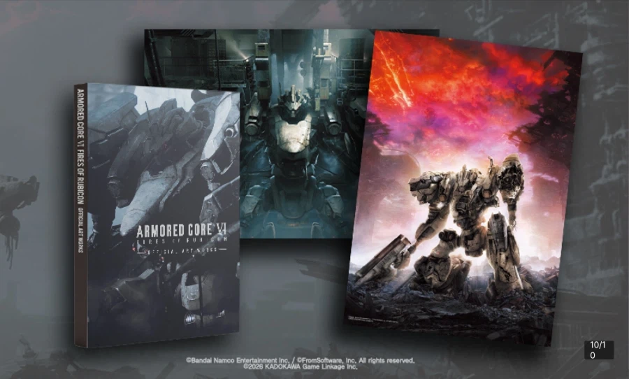 [Wadiz] Sách nghệ thuật Armored Core 6 Tài trợ / KRW 44.000_2.webp