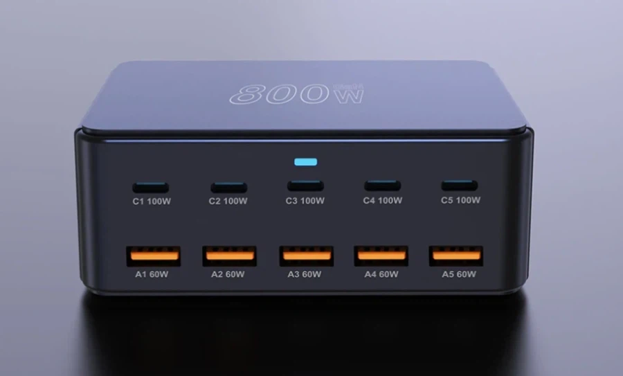 [알리] 800W 100W 10포트 멀티 충전 스테이션 / 30,912원(무료)_1.webp