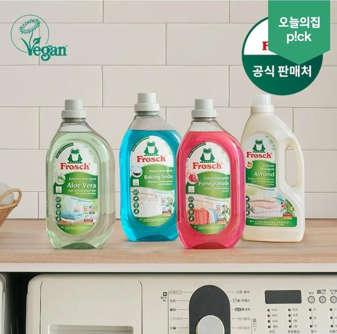 Screenshot_20260401_111412_Ohouse.jpg [오늘의집] 프로쉬 세탁세제 1.5L 3개 (27,900원) (무료)