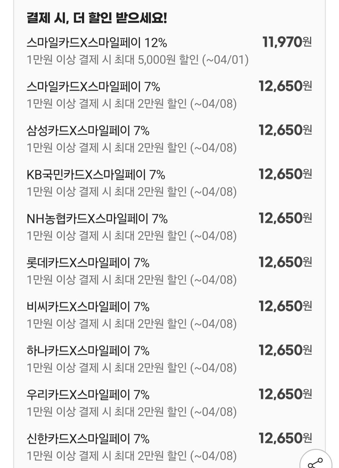 [지마켓] 아리울떡공방 꿀떡 바람떡 앙금절편 6종 2kg (12,650원) (무료)