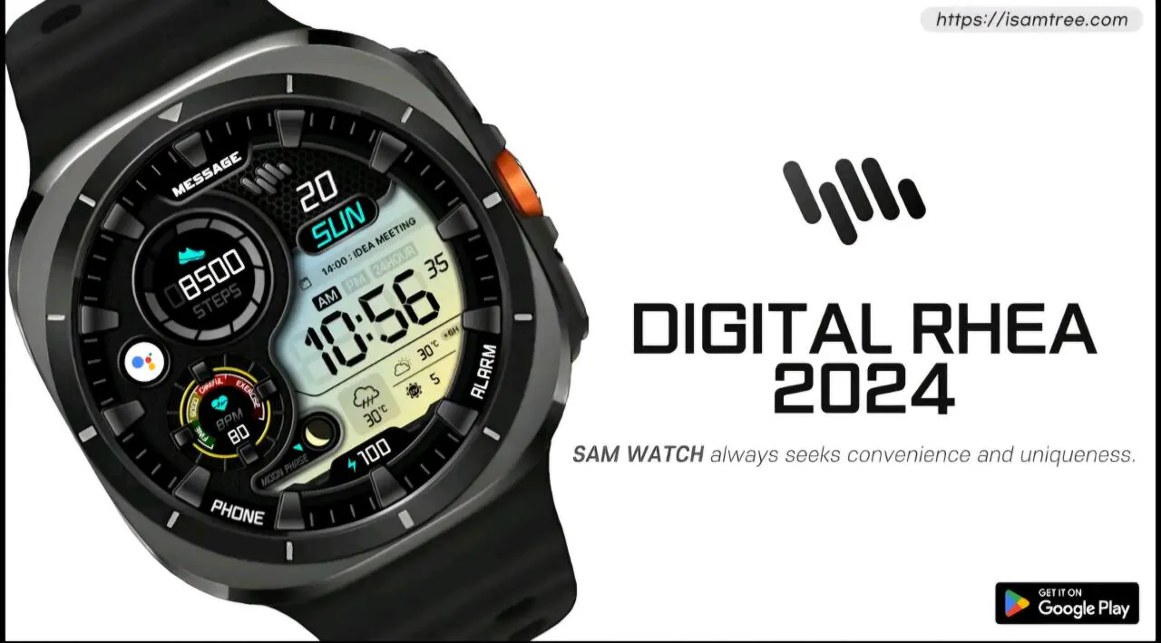 [WatchOS] SamWatch Digital Rhea 2024 (무료) (무배)