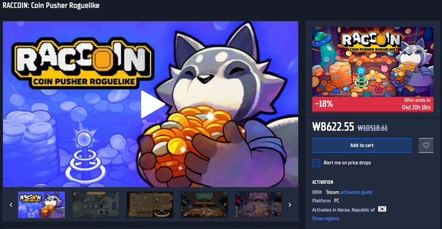 [GamersGate]RACCOIN: Coin Pusher Roguelike_1.webp