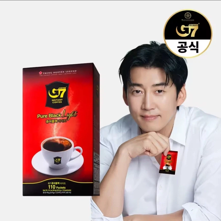 [알리] g7 퓨어블랙 라이트 110개입 11,378원_1.webp