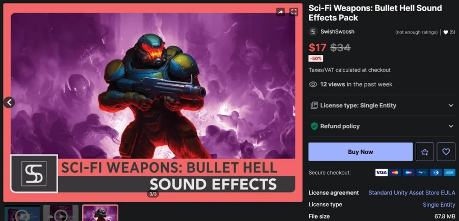 [에셋스토어] (무료) Sci-Fi Weapons: Bullet Hell..._1.webp