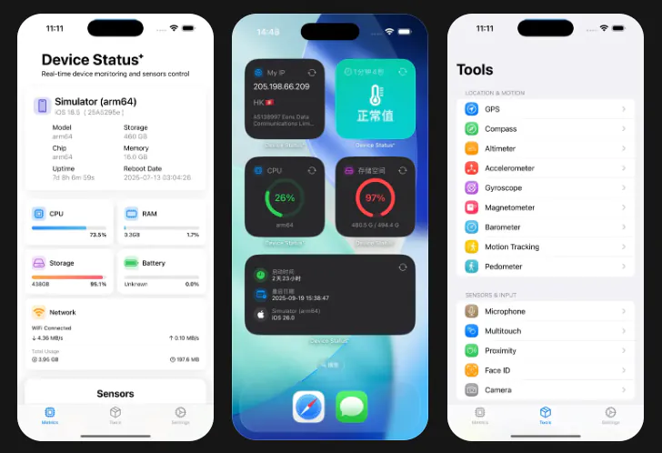 1.png [IOS] Device Status (0원) (무료)