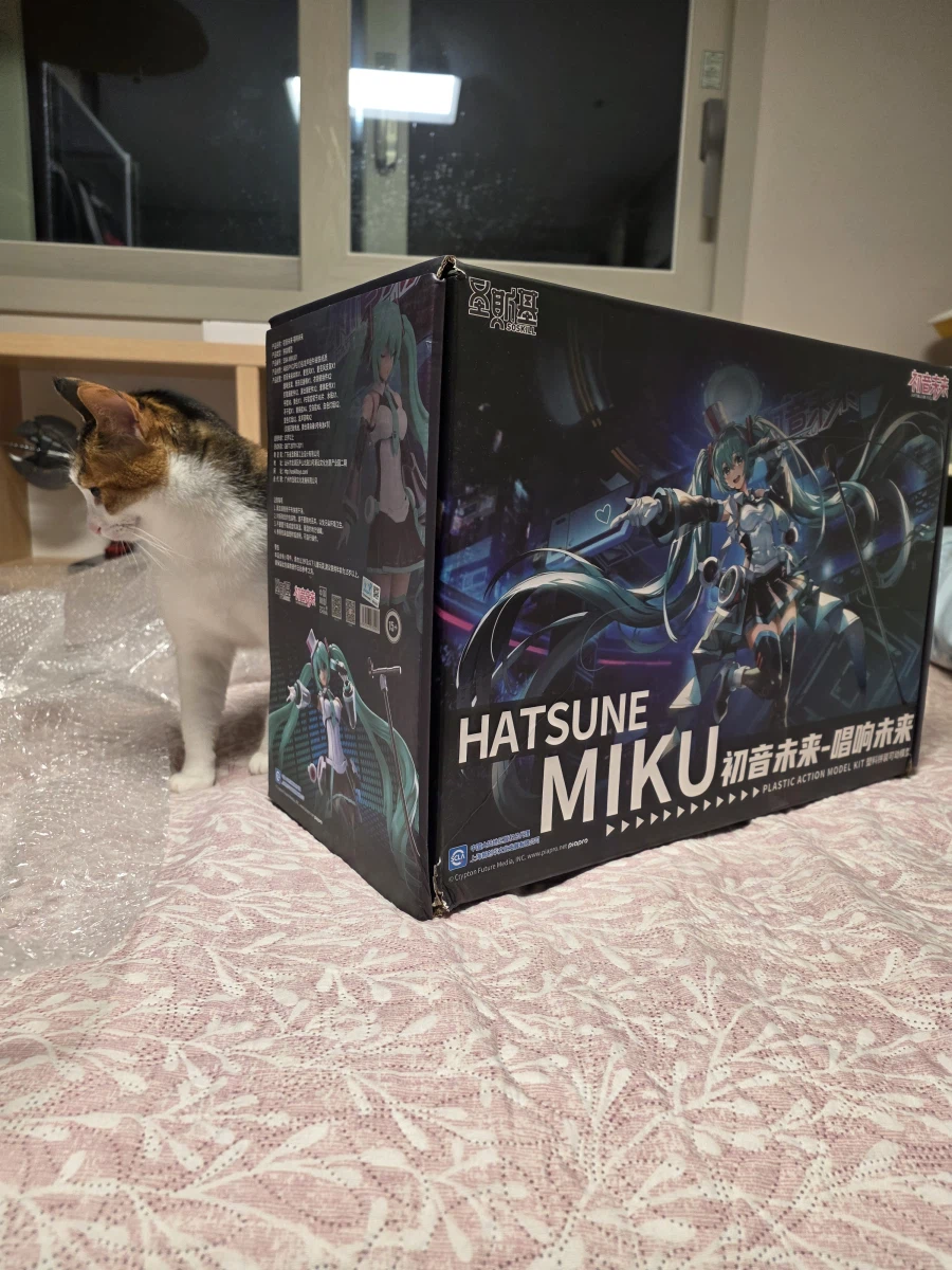 [알리] SOSKILL 하츠네미쿠 프라모델(스테이지) / 42.481원(무배)_1.webp