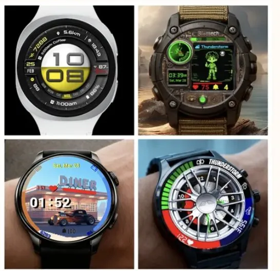 [구글플레이] 갤럭시워치 페이스 steampunk 등 5종 (0원) (무료)
